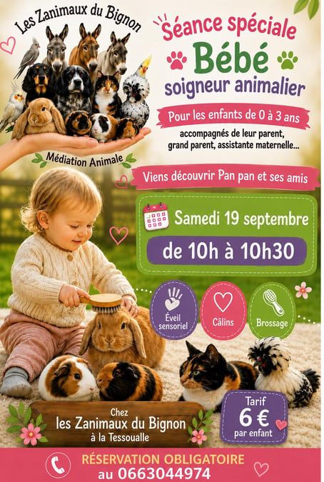 Seance bb soigneurs du samedi 19 septembre