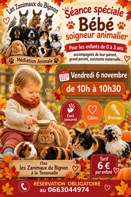 Seance speciale bb soigneur du 6 novembre